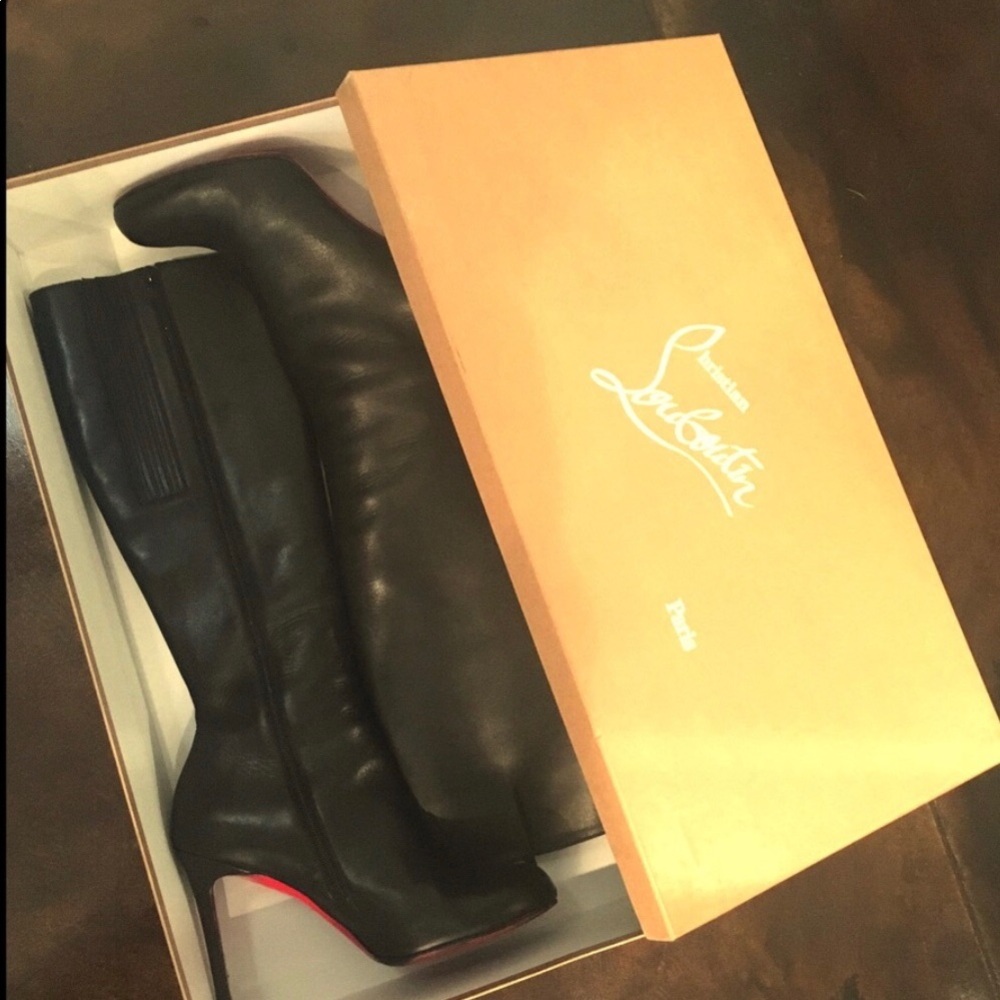 - Christian Louboutin Boots ( 38.5) Fits 7.5-8 US